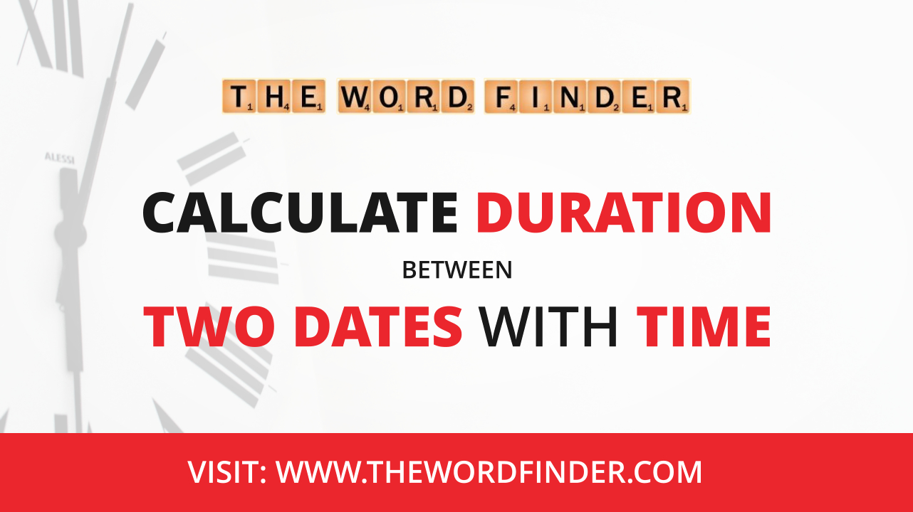 Time Duration Calculator